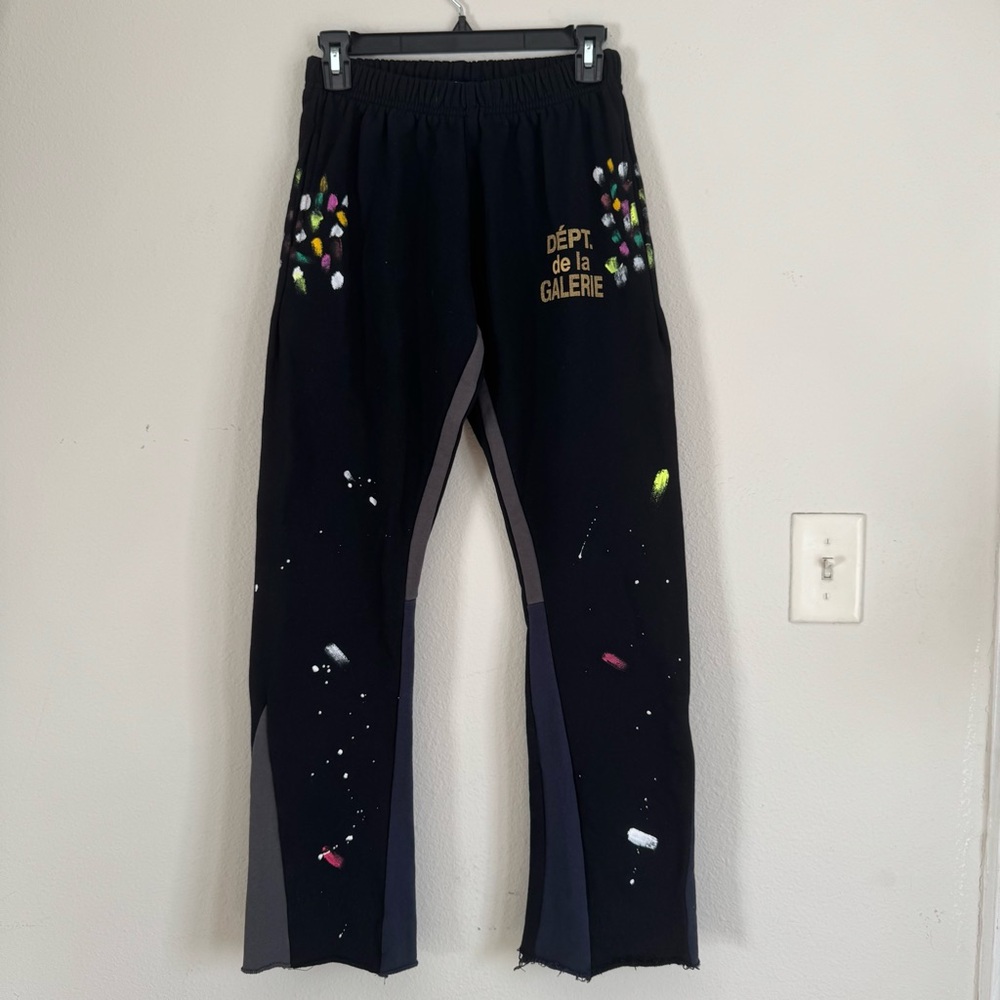 Gallery Dept Black Flare Sweatpants Size M